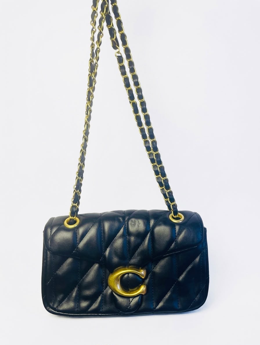Black Coach Tabby Bag